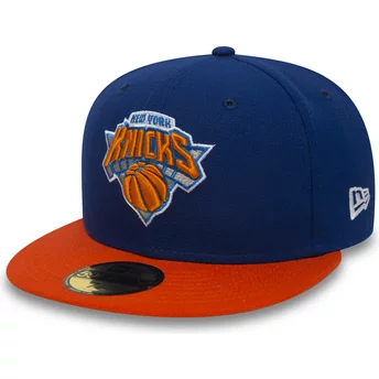 Justerbar blå 59FIFTY Essential keps från New York Knicks NBA av New Era