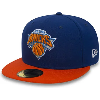 new-era-new-york-knicks-nba-59fifty-essential-bla-justerbar-flat-keps