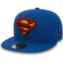 59fifty-superman-character-essential-warner-bros-bla-justerbar-flat-keps-fran-new-era
