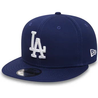 los-angeles-dodgers-mlb-new-era-9fifty-essential-justerbar-bla-flat-keps