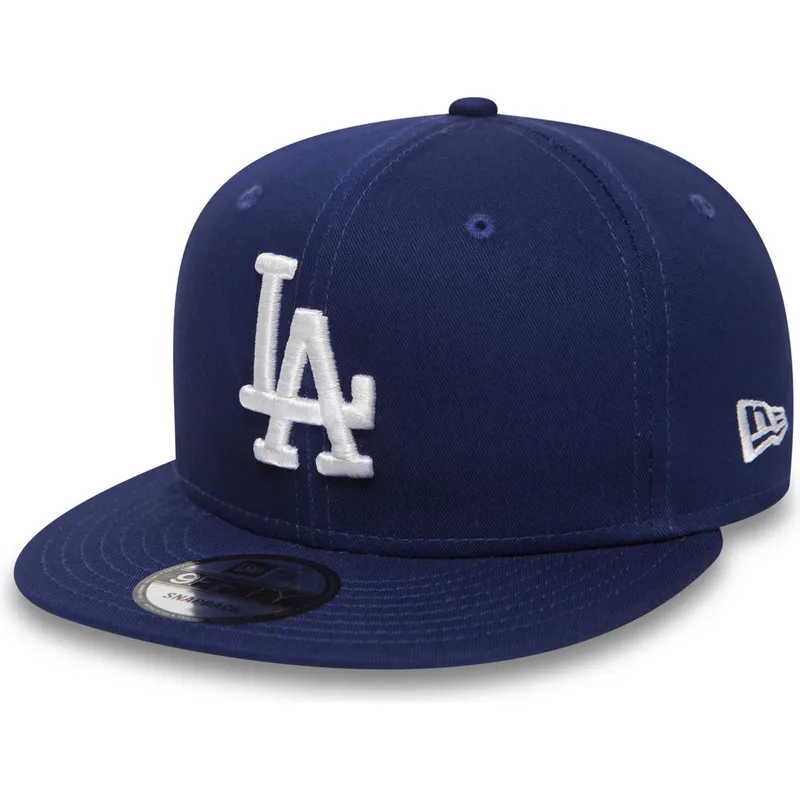 bla-justerbar-platt-keps-9fifty-essential-fran-los-angeles-dodgers-mlb-av-new-era