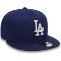 los-angeles-dodgers-mlb-new-era-9fifty-essential-justerbar-bla-flat-keps