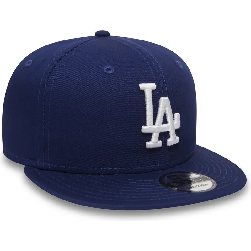 bla-justerbar-platt-keps-9fifty-essential-fran-los-angeles-dodgers-mlb-av-new-era