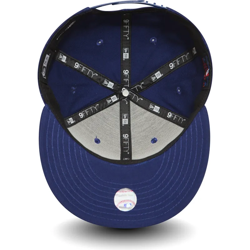 bla-justerbar-platt-keps-9fifty-essential-fran-los-angeles-dodgers-mlb-av-new-era