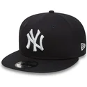 marinbla-justerbar-platt-keps-9fifty-essential-fran-new-york-yankees-mlb-av-new-era