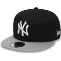 new-era-new-york-yankees-mlb-9fifty-cotton-block-justerbar-svart-flat-keps