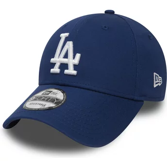 Justerbar blå böjd keps 9FORTY Essential från Los Angeles Dodgers MLB av New Era