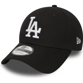 los-angeles-dodgers-mlb-new-era-9forty-essential-svart-justerbar-bojd-keps