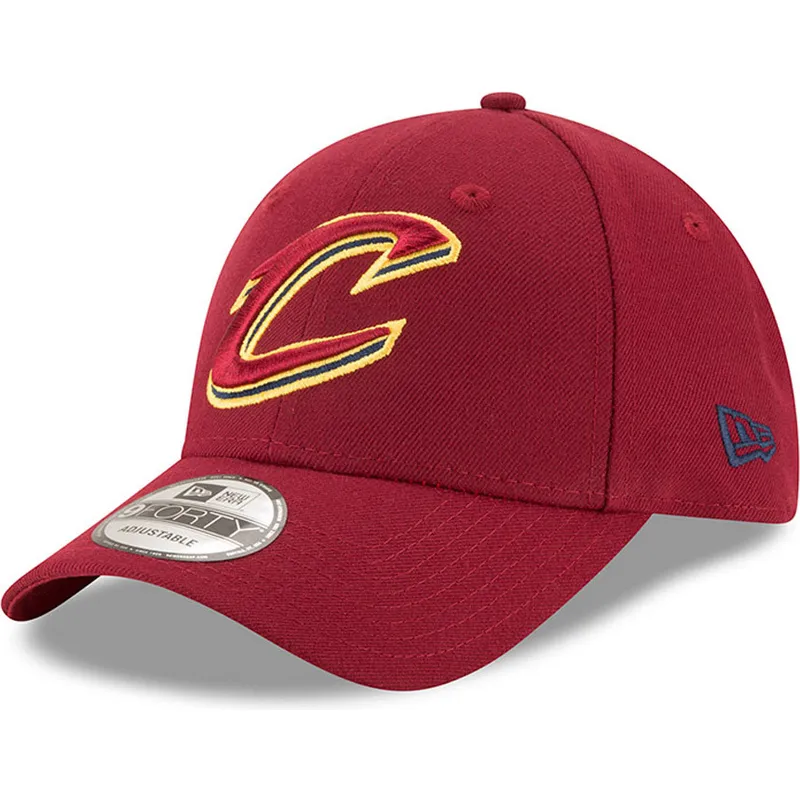 kepsar-curva-rod-justerbart-band-9forty-the-league-fran-cleveland-cavaliers-nba-av-new-era
