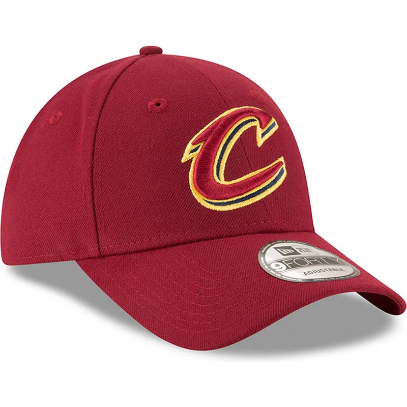 kepsar-curva-rod-justerbart-band-9forty-the-league-fran-cleveland-cavaliers-nba-av-new-era