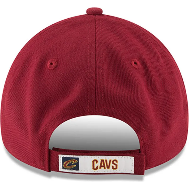 kepsar-curva-rod-justerbart-band-9forty-the-league-fran-cleveland-cavaliers-nba-av-new-era