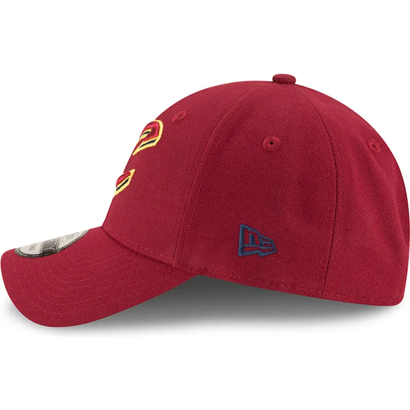 kepsar-curva-rod-justerbart-band-9forty-the-league-fran-cleveland-cavaliers-nba-av-new-era