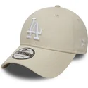 kepsar-curva-vit-justerbart-band-roto-9forty-essential-fran-los-angeles-dodgers-mlb-av-new-era