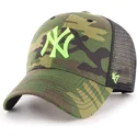 new-york-yankees-mlb-mvp-branson-kamouflage-truckerkeps-med-gront-logo-fran-47-brand