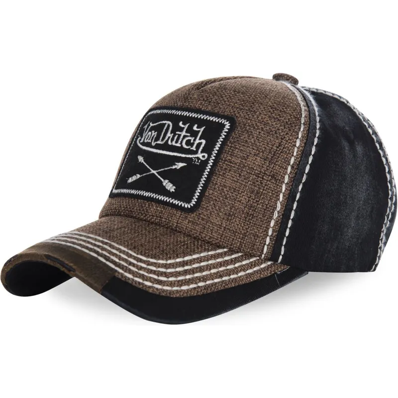 kepsar-curva-brun-justerbart-band-av-von-dutch