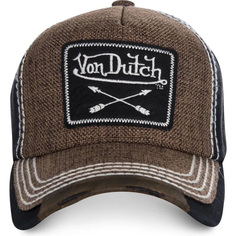 kepsar-curva-brun-justerbart-band-av-von-dutch