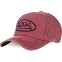kepsar-curva-rod-justerbart-band-av-von-dutch