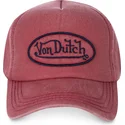 kepsar-curva-rod-justerbart-band-av-von-dutch