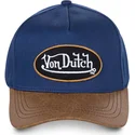justerbar-chuck-bla-och-brun-bojd-keps-fran-von-dutch