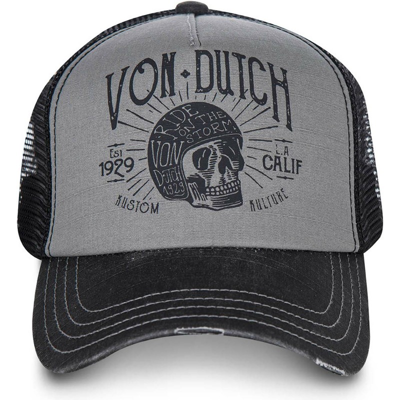 von-dutch-curved-brim-crew1-grey-and-black-adjustable-cap