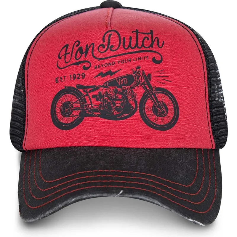 kepsar-curva-rod-justerbart-band-av-von-dutch