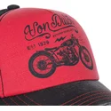 justerbar-rod-och-svart-bojd-keps-crew3-fran-von-dutch