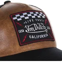 kepsar-curva-brun-snapback-av-von-dutch