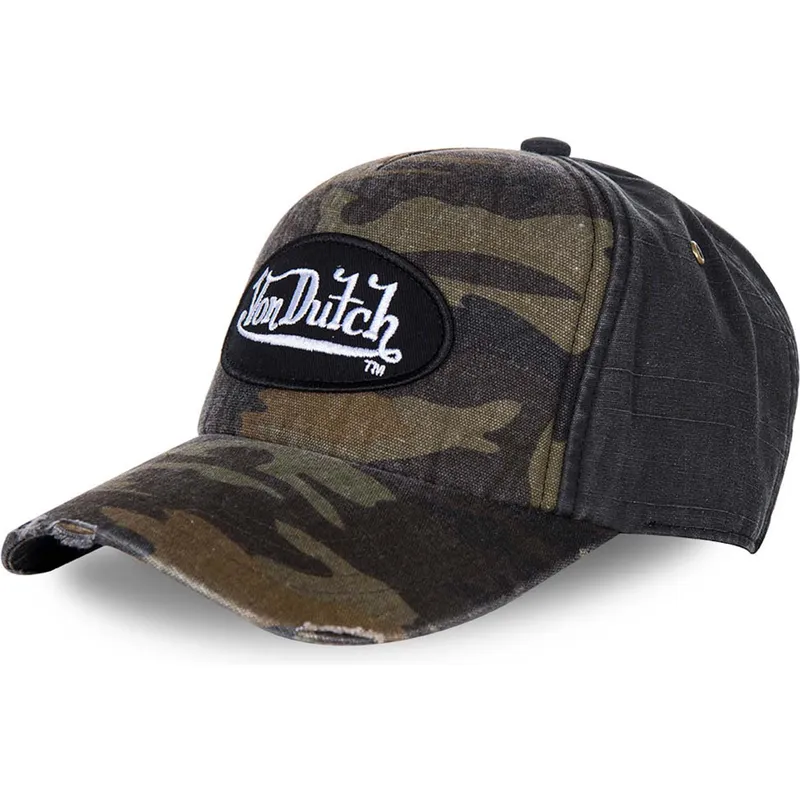 kepsar-curva-kamouflage-justerbart-band-av-von-dutch