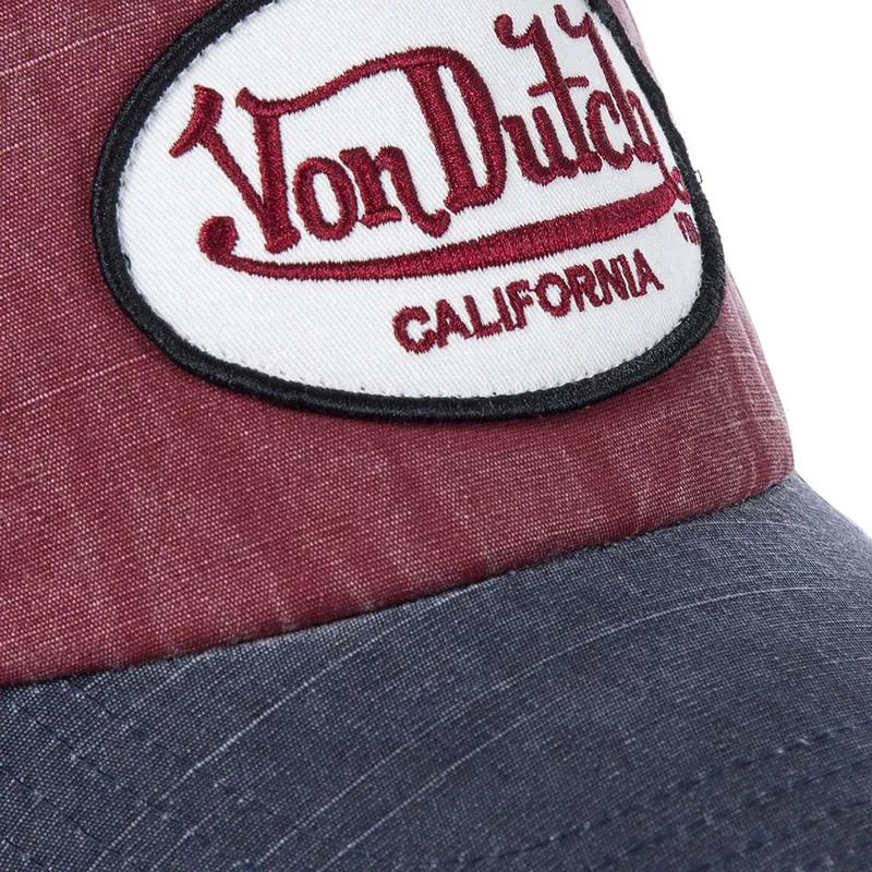 kepsar-curva-rod-justerbart-band-av-von-dutch
