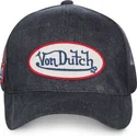 justerbar-jeansliknande-morkbla-bojd-keps-mc92b-fran-von-dutch