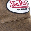 kepsar-curva-brun-snapback-av-von-dutch