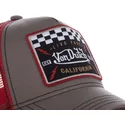 brun-och-rod-square17-truckerkeps-fran-von-dutch