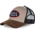 beige-truckerkeps-i-mocka-fran-von-dutch