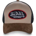 beige-truckerkeps-i-mocka-fran-von-dutch