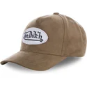 justerbar-brun-bojd-keps-suede4-fran-von-dutch