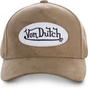 justerbar-brun-bojd-keps-suede4-fran-von-dutch