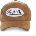 justerbar-brun-kurvad-keps-suede5-fran-von-dutch