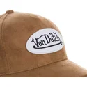 justerbar-brun-kurvad-keps-suede5-fran-von-dutch