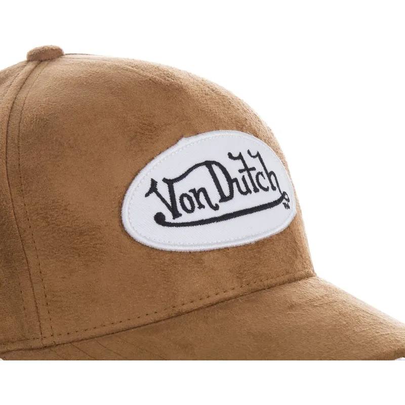 kepsar-curva-brun-justerbart-band-av-von-dutch