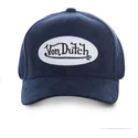 justerbar-morkbla-bojd-keps-suede8-fran-von-dutch