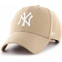 beige-bojd-keps-snapback-new-york-yankees-mlb-mvp-av-47-brand