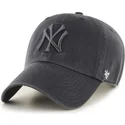 morkgra-bojd-keps-med-morkgra-new-york-yankees-logotyp-mlb-clean-up-fran-47-brand