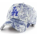 bla-bojd-keps-med-los-angeles-dodgers-bla-logotyp-mlb-clean-up-splat-fran-47-brand