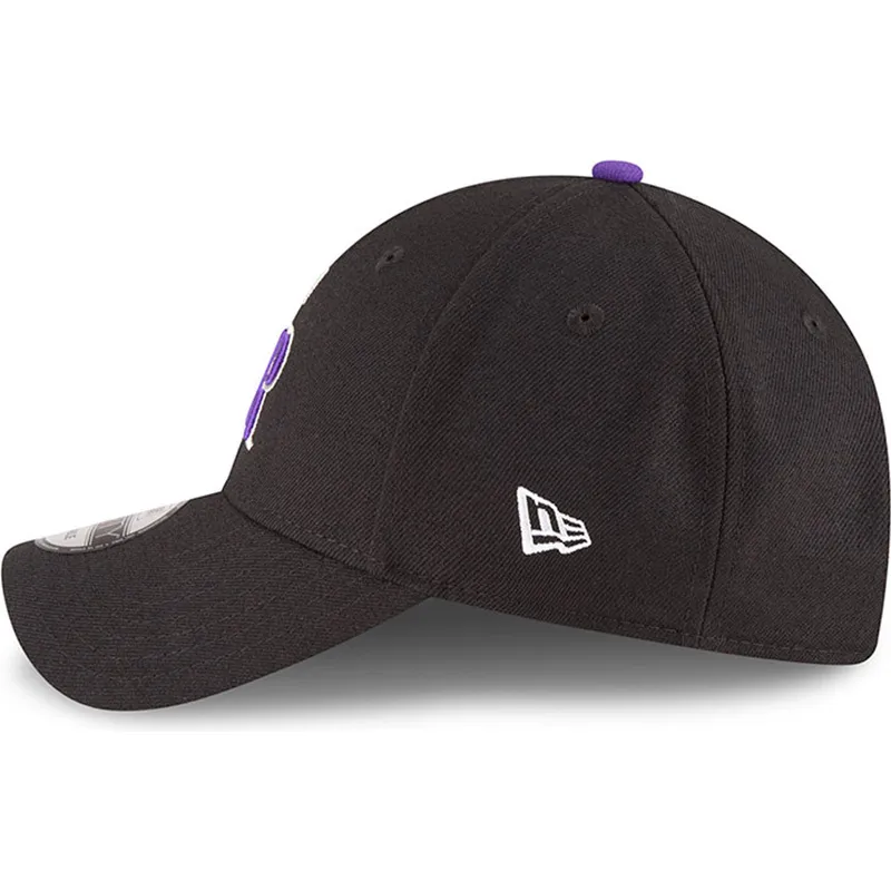 svart-justerbar-kurvad-keps-9forty-the-league-fran-colorado-rockies-mlb-av-new-era