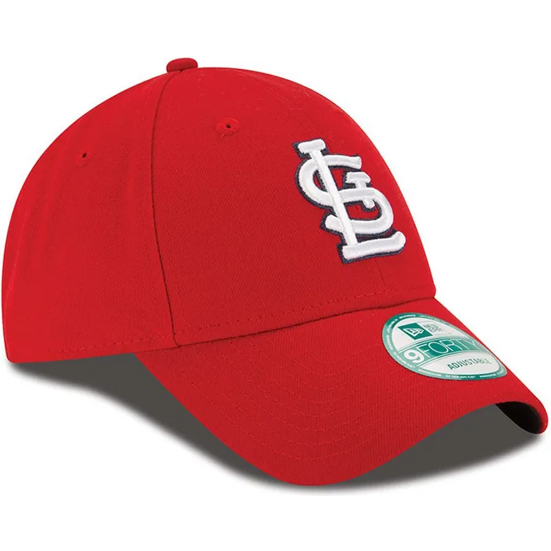 kepsar-curva-rod-justerbart-band-9forty-the-league-fran-st-louis-cardinals-mlb-av-new-era