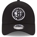 kepsar-curva-svart-justerbart-band-9forty-the-league-fran-brooklyn-nets-nba-av-new-era