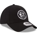 kepsar-curva-svart-justerbart-band-9forty-the-league-fran-brooklyn-nets-nba-av-new-era
