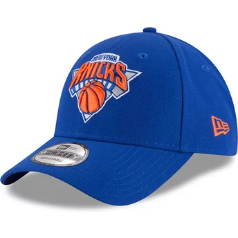 Justerbar blå böjd keps 9FORTY The League från New York Knicks NBA av New Era