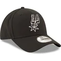 svart-justerbar-kurvad-keps-9forty-the-league-fran-san-antonio-spurs-nba-av-new-era