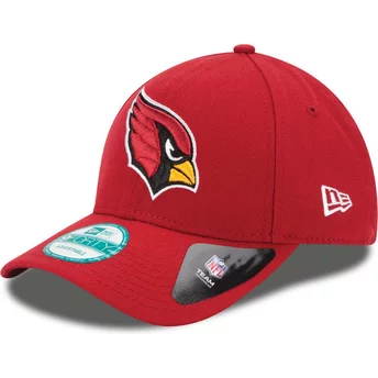 New Era Curved Brim 9FORTY The League Arizona Cardinals NFL Red Adjustable Cap